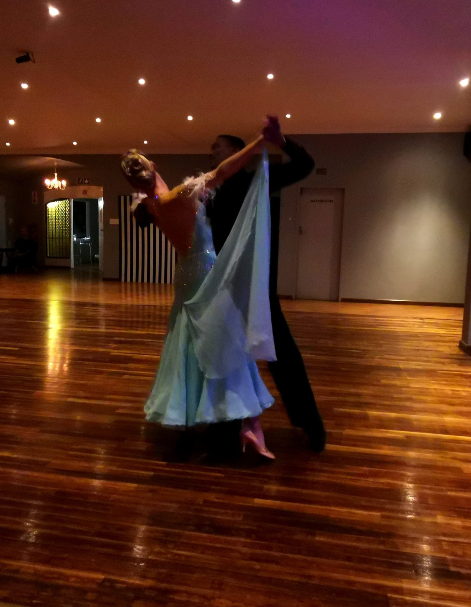 Dance demonstration of the Slow Waltz, Ballroom Tango and Foxtrot